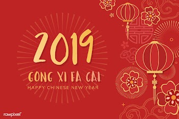 Chinese new year mockup illustration | Free stock vector - 555202