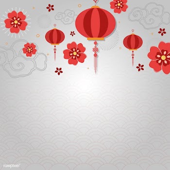 Chinese new year mockup illustration | Free stock vector - 555203