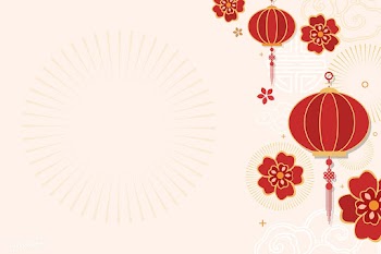 Chinese new year mockup illustration | Free stock vector - 555209
