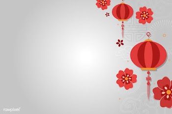 Chinese new year mockup illustration | Free stock vector - 555214