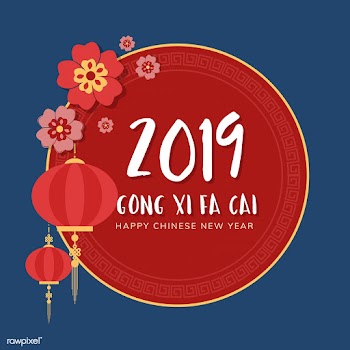 Chinese new year mockup illustration | Free stock vector - 555216