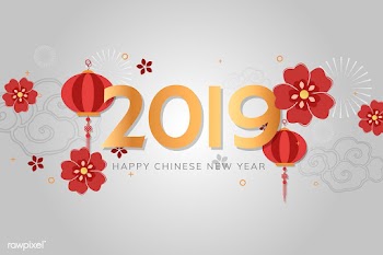 Chinese new year mockup illustration | Free stock vector - 555218