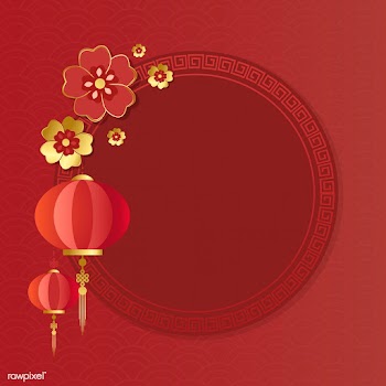Chinese new year mockup illustration | Free stock vector - 555222