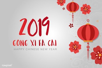 Chinese new year mockup illustration | Free stock vector - 555226