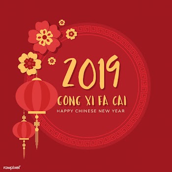 Chinese new year mockup illustration | Free stock vector - 555230