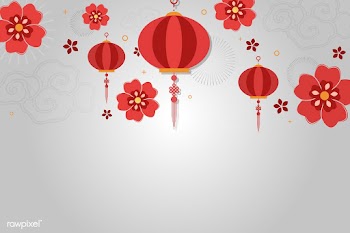 Chinese new year mockup illustration | Free stock vector - 555233