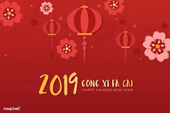 Chinese new year mockup illustration | Free stock vector - 555238