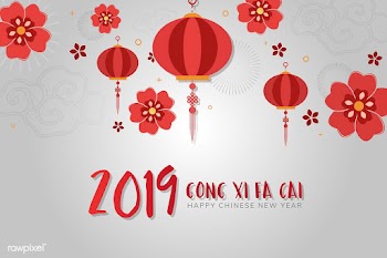 Chinese new year mockup illustration | Free stock vector - 555245