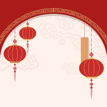 Chinese new year mockup illustration | Free stock vector - 555247