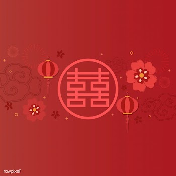 Chinese new year mockup illustration | Free stock vector - 555251