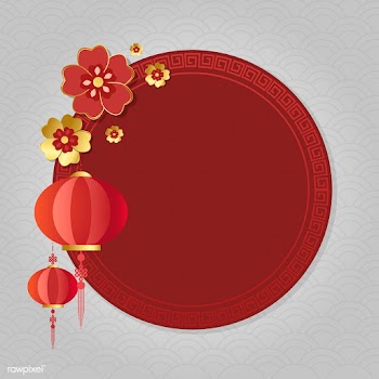 Chinese new year mockup illustration | Free stock vector - 555253