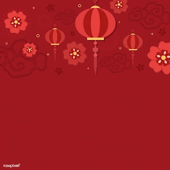 Chinese new year mockup illustration | Free stock vector - 555264