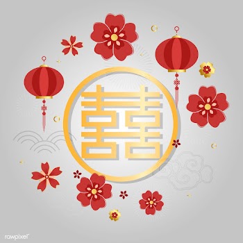 Chinese new year mockup illustration | Free stock vector - 555266