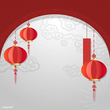 Chinese new year mockup illustration | Free stock vector - 555269