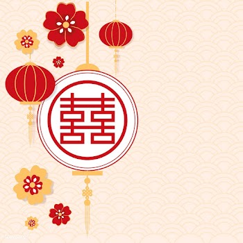 Chinese new year mockup illustration | Free stock vector - 555276