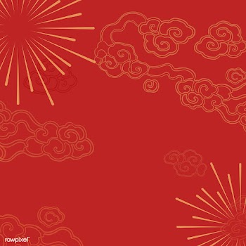 Chinese new year mockup illustration | Free stock vector - 555281