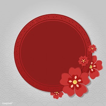Chinese new year mockup illustration | Free stock vector - 555282