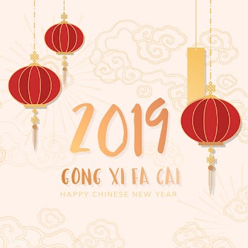 Chinese new year mockup illustration | Free stock vector - 555296