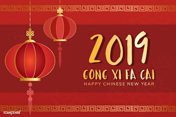 Chinese new year mockup illustration | Free stock vector - 555298