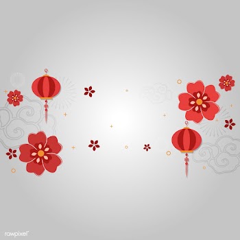 Chinese new year mockup illustration | Free stock vector - 555305