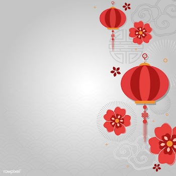 Chinese new year mockup illustration | Free stock vector - 555306