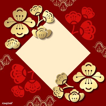 Chinese New Year mockup illustration | Free stock vector - 560657