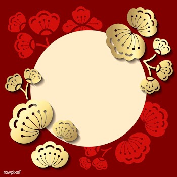 Chinese New Year mockup illustration | Free stock vector - 560659