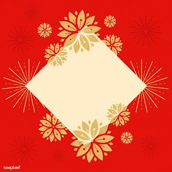 Chinese New Year mockup illustration | Free stock vector - 560663