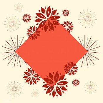 Chinese New Year mockup illustration | Free stock vector - 560675