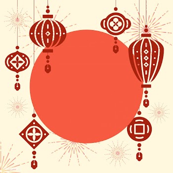 Chinese New Year mockup illustration | Free stock vector - 560731