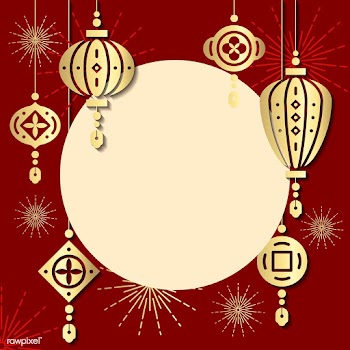 Chinese New Year mockup illustration | Free stock vector - 560750