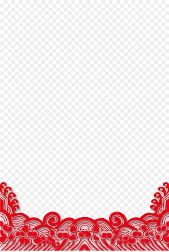 Chinese New Year Paper - Chinese New Year decorative lace material matting Free HD 