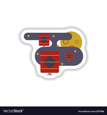 Chinese new year vector image