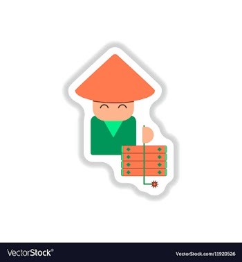 Chinese new year vector image