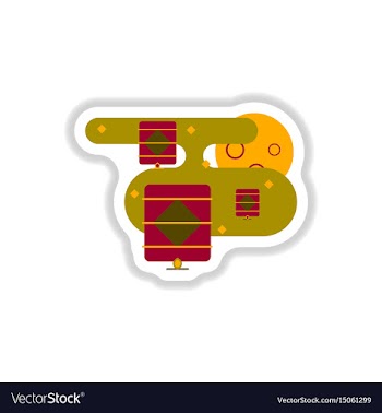 Chinese new year vector image