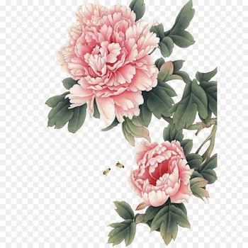 Chinese painting Peony Gongbi Art - peony 