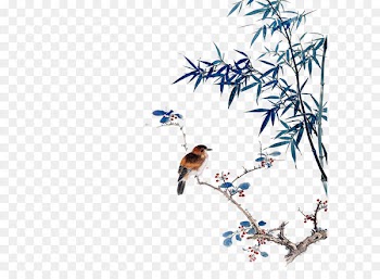 Chinese painting Watercolor painting Canvas Art - bamboo 