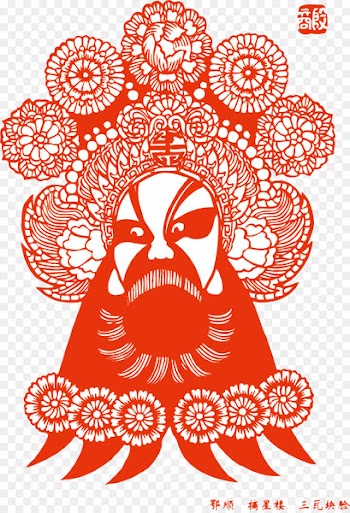 Chinese paper cutting Peking opera Chinese opera - Facebook 