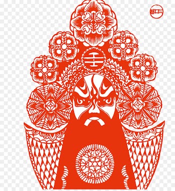 Chinese paper cutting Peking opera Chinese opera - Facebook 