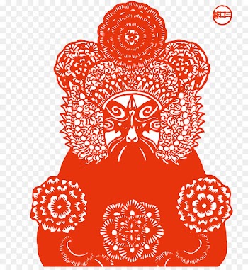 Chinese paper cutting Peking opera Papercutting Double Happiness - Facebook 