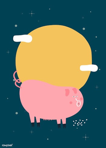Chinese pig zodiac sign | Free stock vector - 592013
