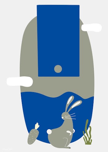 Chinese rabbit zodiac sign | Free stock vector - 591985