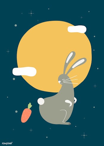 Chinese rabbit zodiac sign | Free stock vector - 592004