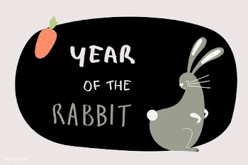 Chinese rabbit zodiac sign | Free stock vector - 592015