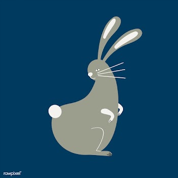 Chinese rabbit zodiac sign | Free stock vector - 592030