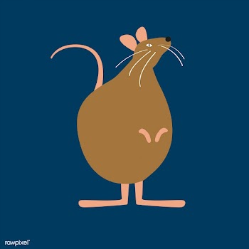 Chinese rat zodiac sign | Free stock vector - 592037