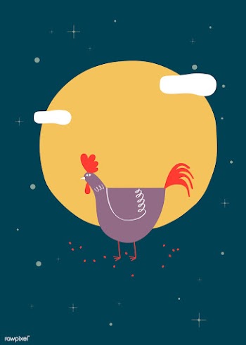 Chinese rooster zodiac sign | Free stock vector - 592010
