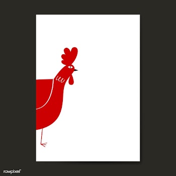 Chinese rooster zodiac sign | Free stock vector - 592026