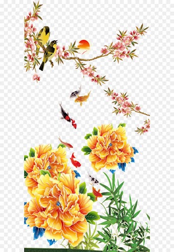 Chinese style bird 