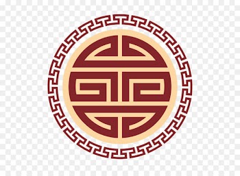 Chinese style retro round border 